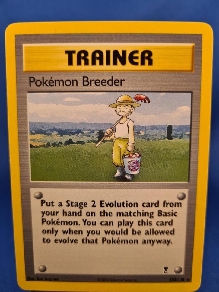 Pokémon Breeder 102/110 - Legendary Collection, Hobby en Vrije tijd, Verzamelkaartspellen | Pokémon, Gebruikt, Verzenden
