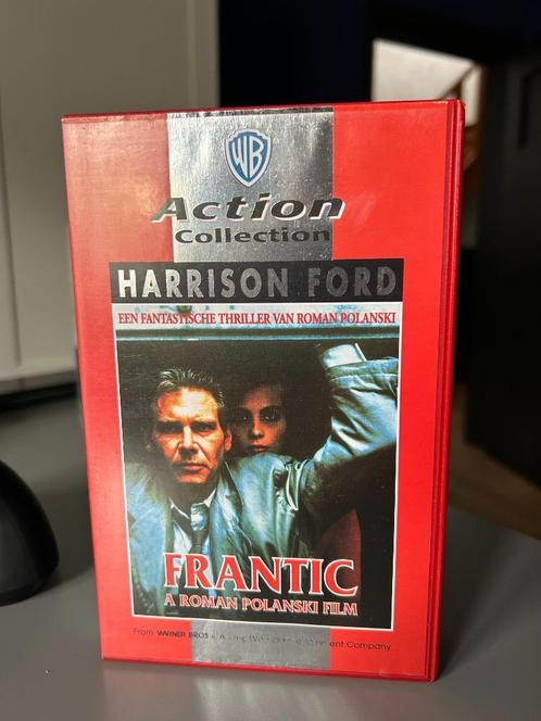 Frantic - VHS - Harrison Ford, Cd's en Dvd's, VHS | Film, Zo goed als nieuw, Actie en Avontuur, Ophalen of Verzenden