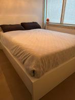Ikea Malm bed met opbergruimte - 140x200cm, Huis en Inrichting, Ophalen, Zo goed als nieuw, Wit