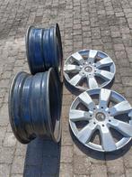 2 originele 16” velgen Citroën Berlingo + 2 wieldoppen, Ophalen