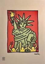 Lithografie + certificaat • Keith Haring | USA | liberty, Antiek en Kunst, Kunst | Litho's en Zeefdrukken, Ophalen of Verzenden