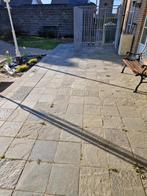 Tegels leisteen (terras), Tuin en Terras, Ophalen, Gebruikt, Terrastegels, Natuursteen