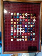 Kader met 90 champagnecapsules, Verzamelen, Complete verzamelingen en Collecties, Ophalen