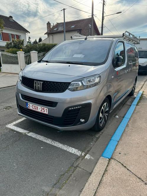 Fiat Scudo 2.0 blauw hdi 180ch bva, Auto's, Bestelwagens en Lichte vracht, Particulier, Fiat, Automaat, Leder