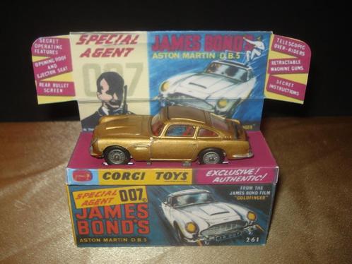 CORGI TOYS Ancienne Aston Martin DB5 James Bond 1965 + Boîte, Hobby & Loisirs créatifs, Voitures miniatures | 1:43, Utilisé, Voiture