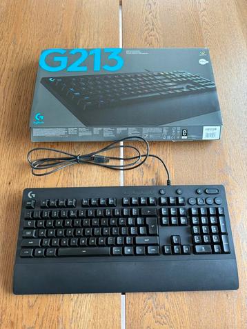 Logitech g213 RGB toetsenbord QWERTY beschikbaar voor biedingen