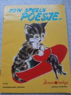 Zo’n speels poesje – Zonneboekjes 1973 ZELDZAAM, Boeken, Ophalen of Verzenden, Zo goed als nieuw