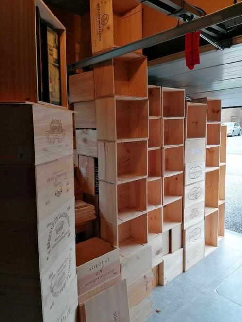 Caisse à vin vide 4€5€6€7€8€9€10€ caisses en bois, Huis en Inrichting, Woonaccessoires | Overige, Ophalen of Verzenden