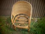 rieten stoel, Tuin en Terras, Tuinstoelen, Ophalen, Gebruikt
