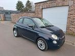 fiat 500 cabriolet, Auto's, Fiat, Cabriolet, Blauw, Leder, Bruin