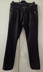 Donkergrijze jeansbroek straight fit van Jack&Jones, 32-34, Kleding | Heren, Broeken en Pantalons, Ophalen of Verzenden, Zo goed als nieuw