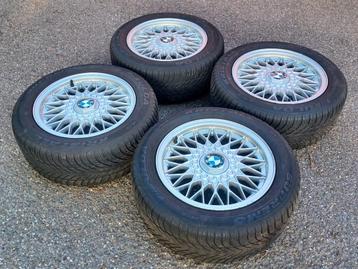BMW e30 BBS 4x100 15 inch ET24, 15 pouces, 4 Saisons, Véhicule de tourisme, 205 mm