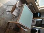 tafel met stoelen, Ophalen, Zo goed als nieuw, 150 tot 200 cm, 50 tot 100 cm