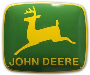 John Deere emaillen reclame bord trekker tractor borden  disponible aux enchères