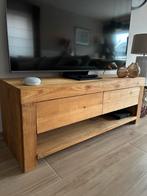 Tv Meubel teak, Huis en Inrichting, Kasten |Televisiemeubels, Ophalen, Gebruikt, 100 tot 150 cm, Teakhout