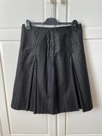 Xandres : Rok met plooien & effect Polka Dots (42), Kleding | Dames, Zwart, Maat 42/44 (L), Ophalen of Verzenden, Zo goed als nieuw