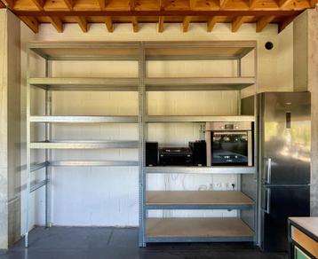 Stevig magazijnrek - 300 x 270 x 50cm beschikbaar voor biedingen
