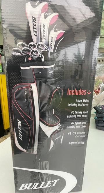 Bullet RD-48 golfset Rechtshandig. Negen! beschikbaar voor biedingen