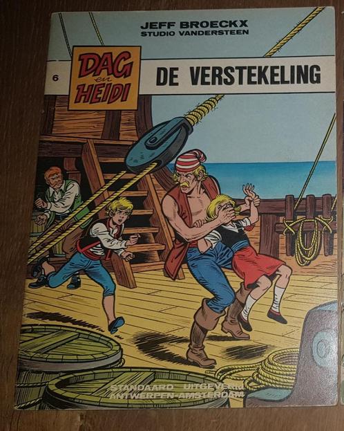 1 strip dag en heidi (1ste druk) nr 6 de verstekeling, Boeken, Stripverhalen, Gelezen, Eén stripboek, Ophalen of Verzenden