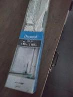 Raamdecoratie  DECOSOL, Maison & Meubles, Ameublement | Rideaux & Stores à lamelles, Neuf, 100 à 150 cm, Blanc, 150 à 200 cm