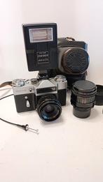 Appareil  Zenit E objectif Helios 44-2, Ophalen, Flitser