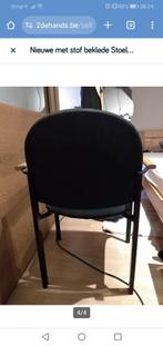 2 chaises de salle à manger en tissu, Maison & Meubles, Chaises, Comme neuf, Bleu, Modern, Bois