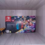 Nintendo switch red/blue mario kart 8 deluxe editie, Ophalen of Verzenden, Zo goed als nieuw
