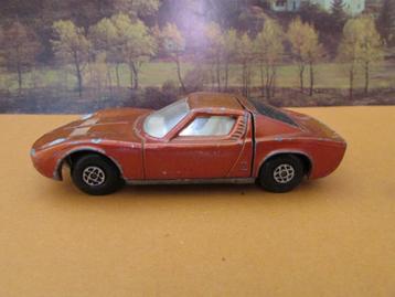 LAMBORGINI MIURA, BOÎTE D'ALLUMETTES, SUPER KINGS, Enlèvement ou Envoi, Utilisé, Voiture, Matchbox
