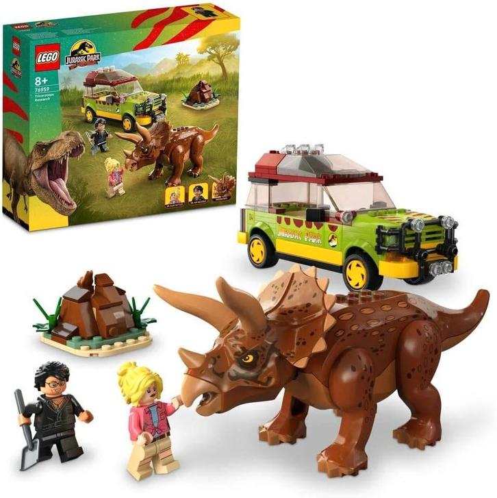 Neuf - Lego Jurassic Park - La recherche du tricératops, Kinderen en Baby's, Speelgoed | Duplo en Lego, Nieuw, Lego, Complete set