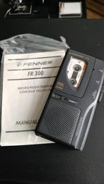 Fenner dictafoon met perfecte tape, Audio, Tv en Foto, Bandrecorder, Ophalen of Verzenden, Bandrecorder, Met banden