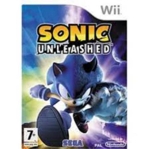 Jeu Wii Sonic Unleashed., Consoles de jeu & Jeux vidéo, Jeux | Nintendo Wii, Utilisé, Plateforme, 1 joueur, À partir de 7 ans