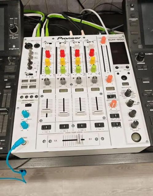 Pioneer DJM 800, Muziek en Instrumenten, Mengpanelen, Zo goed als nieuw, Minder dan 5 kanalen, Microfooningang, Ophalen of Verzenden