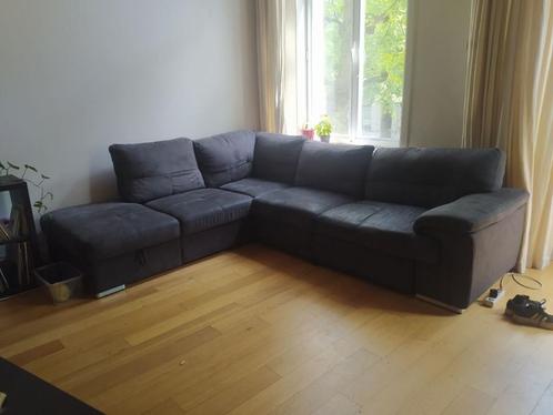 Sofa chaise longue met bed en canapé, Huis en Inrichting, Zetels | Zetels en Chaises Longues, Gebruikt, Vierpersoons of meer, 200 tot 250 cm