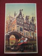 Postkaart Marten Toonder Tom Poes in bootje, Boeken, Marten Toonder, Verzenden, Eén stripboek, Zo goed als nieuw