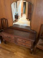 Commode met spiegel, Antiek en Kunst, Ophalen of Verzenden
