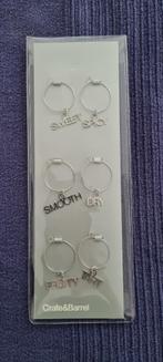 Crate and Barrel - Crate&Barrel - Wine Charms, marque-verre, Ophalen of Verzenden, Nieuw