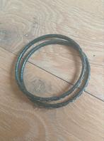 2 gedecoreerde armbandjes, Ophalen of Verzenden, Zo goed als nieuw