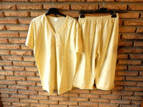 - 1 - pyjama femme t.38 jaune été, Kleding | Dames, Homewear, Zo goed als nieuw, Maat 38/40 (M), Geel, Ophalen of Verzenden