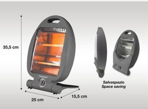 Kwarts verwarming - Straalkachel - Zuinig, Tuin en Terras, Terrasverwarmers, Nieuw, Elektrisch, Vloer, Draaibaar, Ophalen