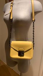 Prachtig lederen handtas Longchamp kleur geel, Overige merken, Verzenden, Geel, Zo goed als nieuw