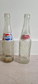 Vintage Pepsi cola flesjes, Verpakking, Gebruikt, Ophalen of Verzenden