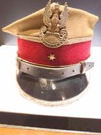 POOLSE OFFICIER PET, Verzamelen, Militaria | Tweede Wereldoorlog, Ophalen of Verzenden