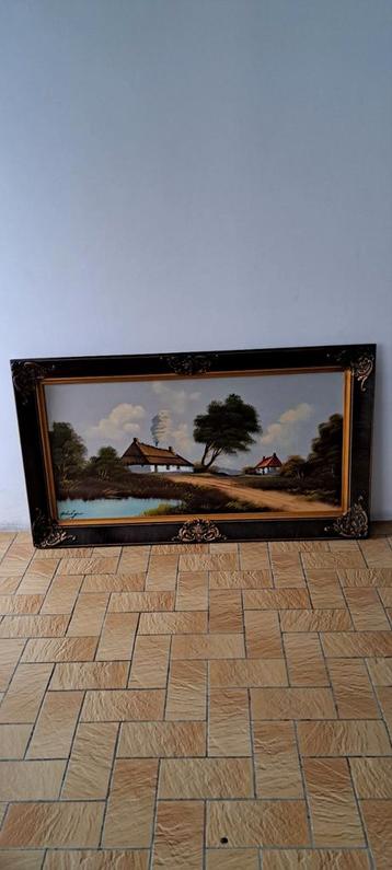 Tableau décoratif. 1.20 m x 65 cm beschikbaar voor biedingen
