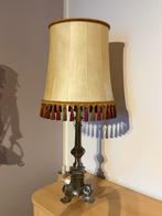 Tinnen lampadaire, Huis en Inrichting, Lampen | Tafellampen, Ophalen, Zo goed als nieuw