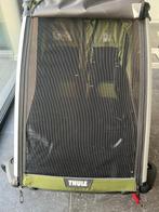 Thule Chariot Cab 2 - Fietskar - Cypres Green, Ophalen, Opvouwbaar, Zo goed als nieuw, 40 tot 60 kg
