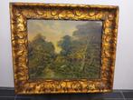 100€ Vintage oud gouden houten frame + olieverfstilleven, Ophalen