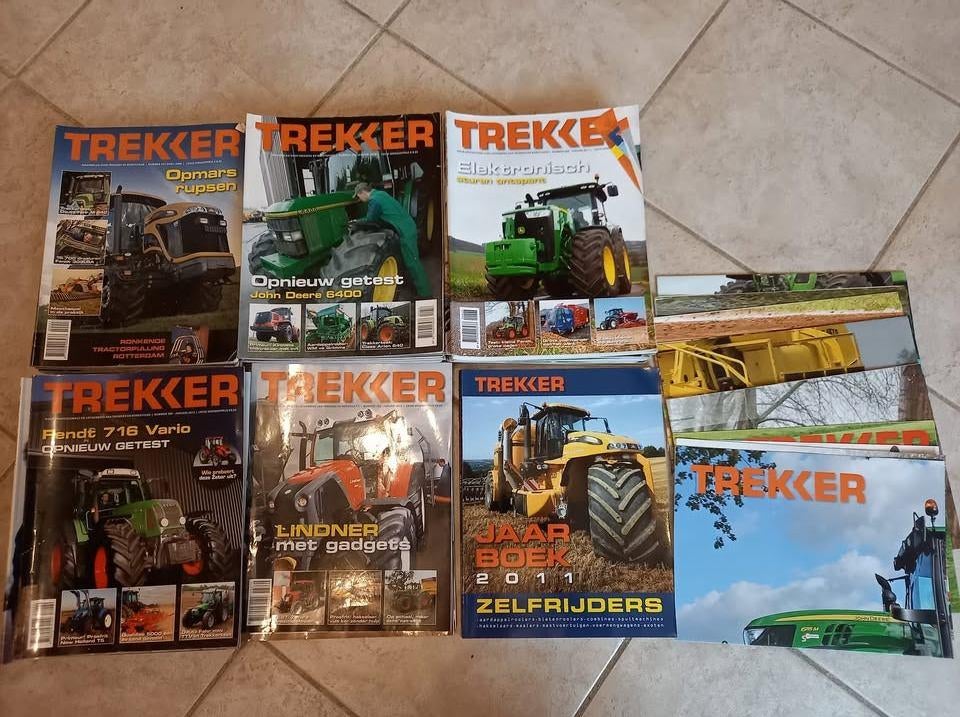 Trekker magazine - ruilen tegen tractor folders, Verzamelen, Tijdschriften, Kranten en Knipsels, Tijdschrift, 1980 tot heden, Ophalen