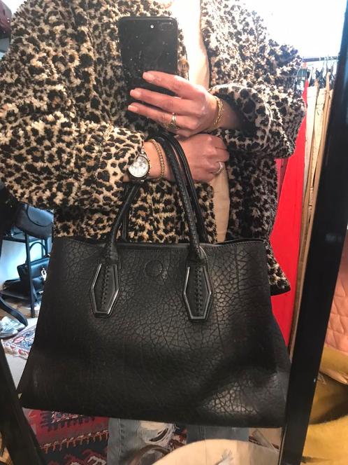 Guiliano zwarte handtas - nieuw, Handtassen en Accessoires, Tassen | Damestassen, Handtas, Ophalen of Verzenden