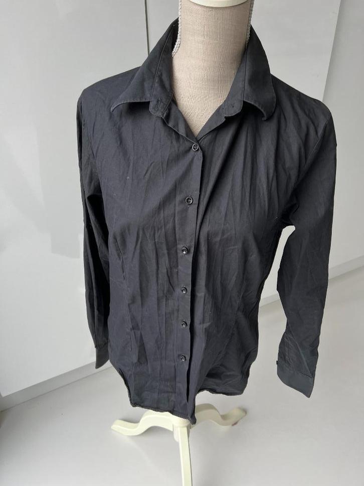 enrico murrieri, Kleding | Dames, Blouses en Tunieken, Zo goed als nieuw, Maat 42/44 (L), Zwart, Ophalen of Verzenden