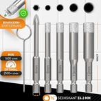 HARDTWERK Set van 6 Turbo diamantboren GRATIS LEVERING, Verzenden, Nieuw